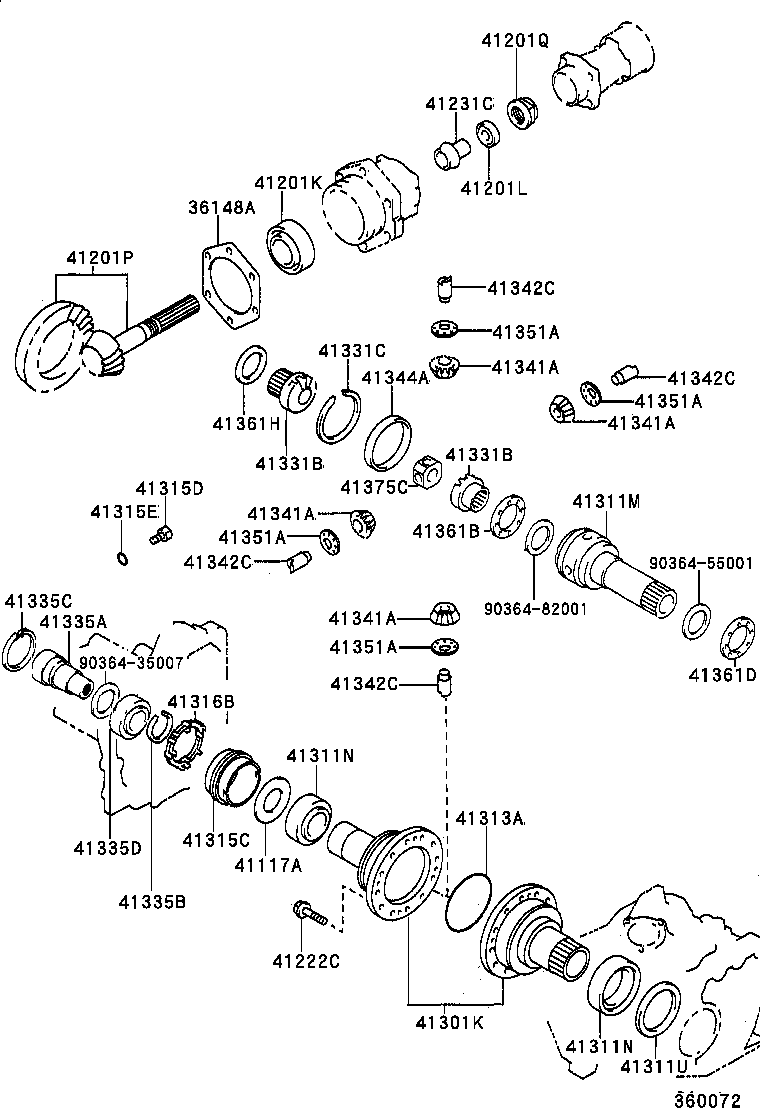  SPRINTER CARIB |  TRANSFER GEAR