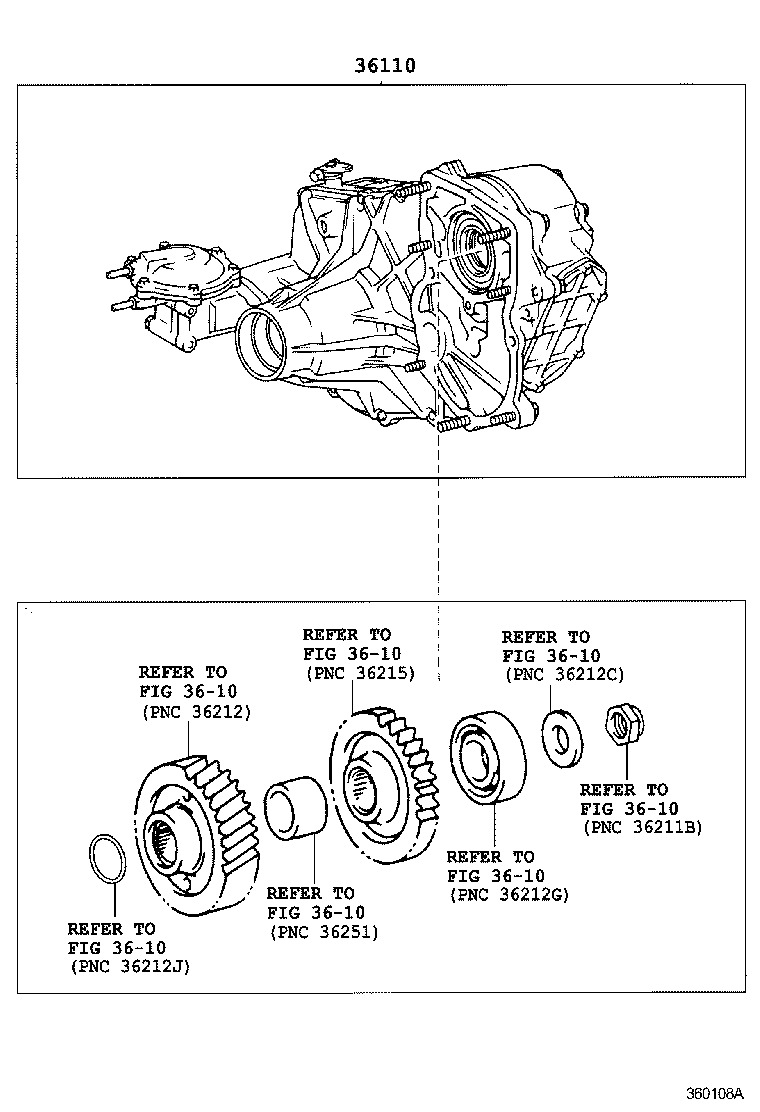  LAND CRUISER S T H T |  TRANSFER ASSEMBLY GASKET KIT