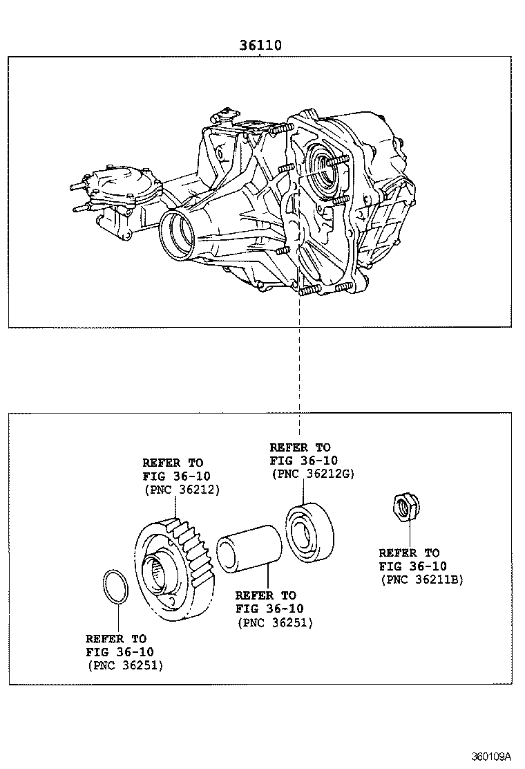  LAND CRUISER S T H T |  TRANSFER ASSEMBLY GASKET KIT