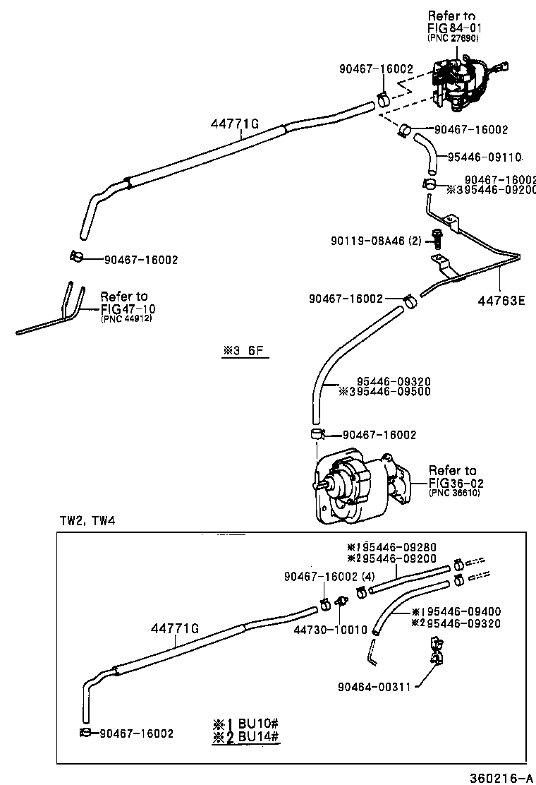  DYNA 200 TOYOACE G25 |  POWER TAKE OFF CASE GEAR