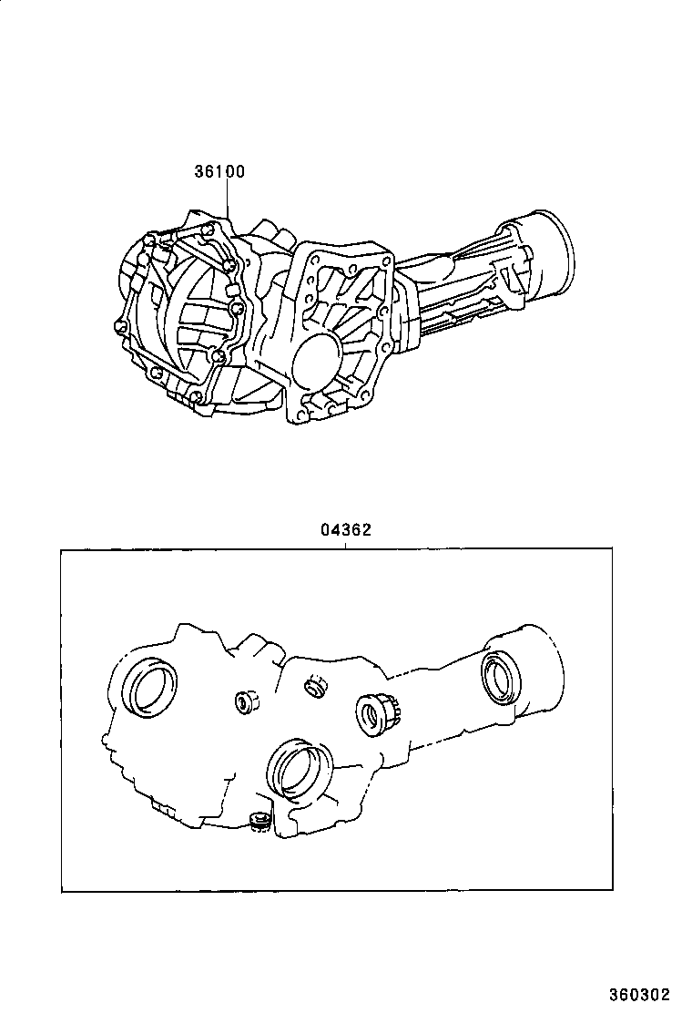  RAV4 J L |  TRANSFER ASSEMBLY GASKET KIT