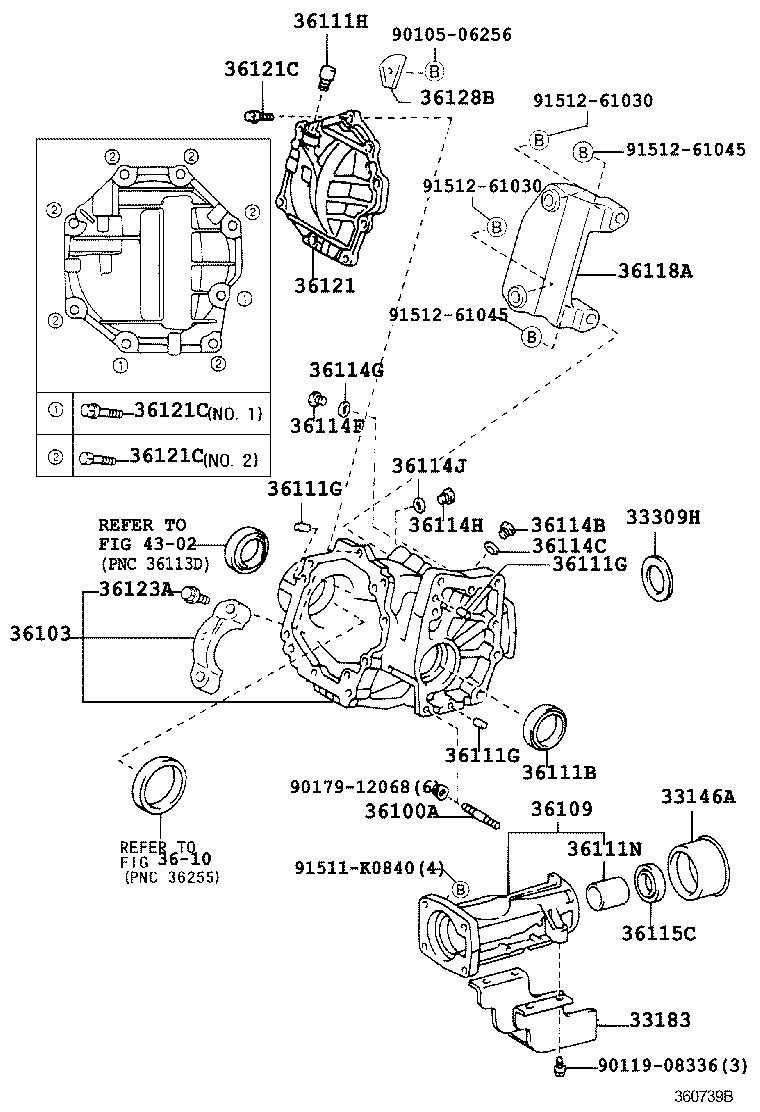  GAIA |  TRANSFER CASE EXTENSION HOUSING