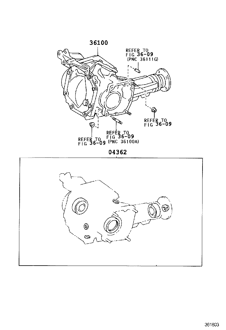  PLATZ |  TRANSFER ASSEMBLY GASKET KIT