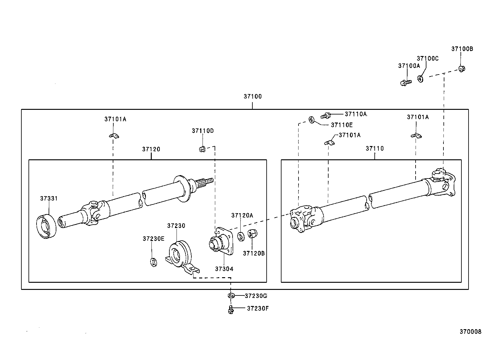  CHASER |  PROPELLER SHAFT UNIVERSAL JOINT