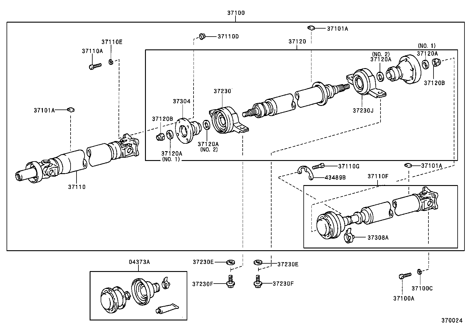  MARK 2 WG |  PROPELLER SHAFT UNIVERSAL JOINT