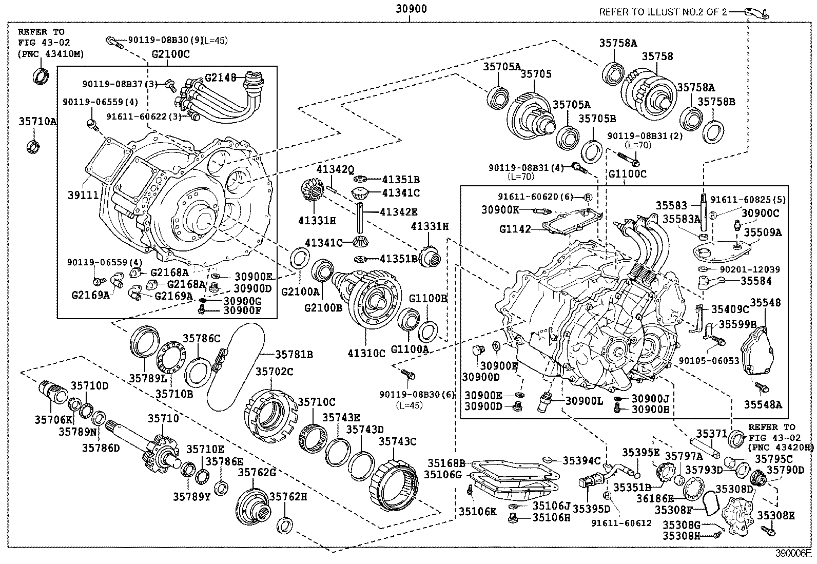  PRIUS |  TRANSAXLE ASSY HYBRID VEHICLE
