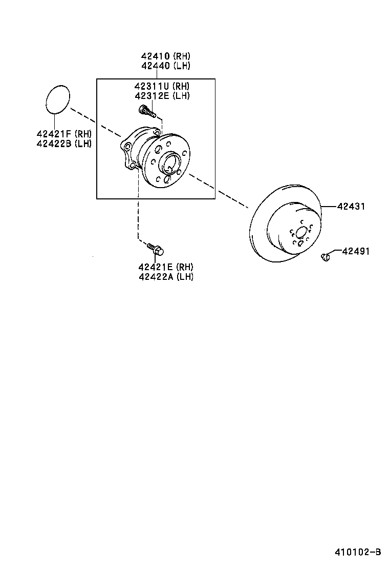 MARK 2 WG |  REAR AXLE SHAFT HUB