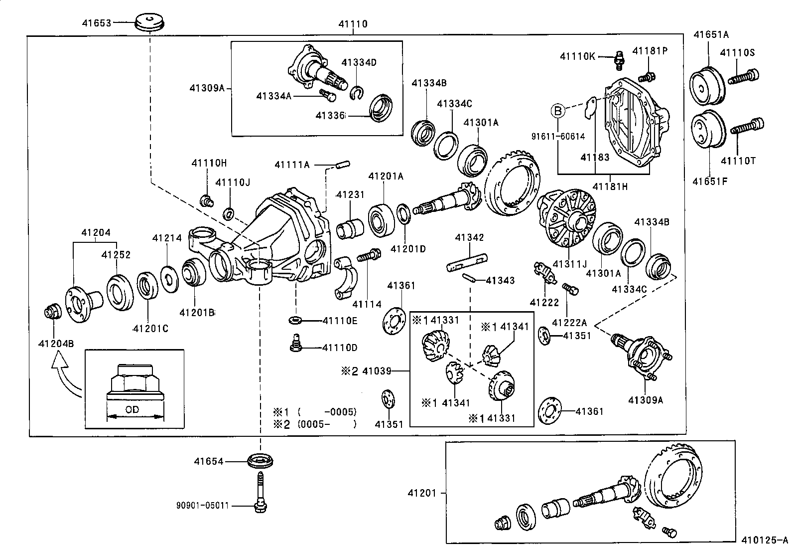  MARK 2 |  REAR AXLE HOUSING DIFFERENTIAL