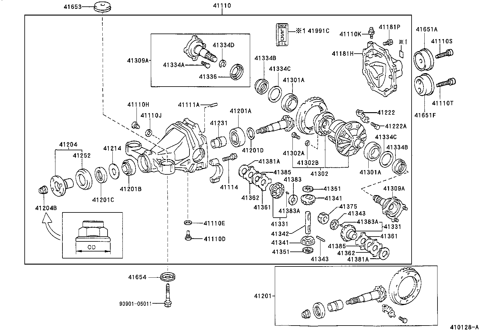  MARK 2 |  REAR AXLE HOUSING DIFFERENTIAL