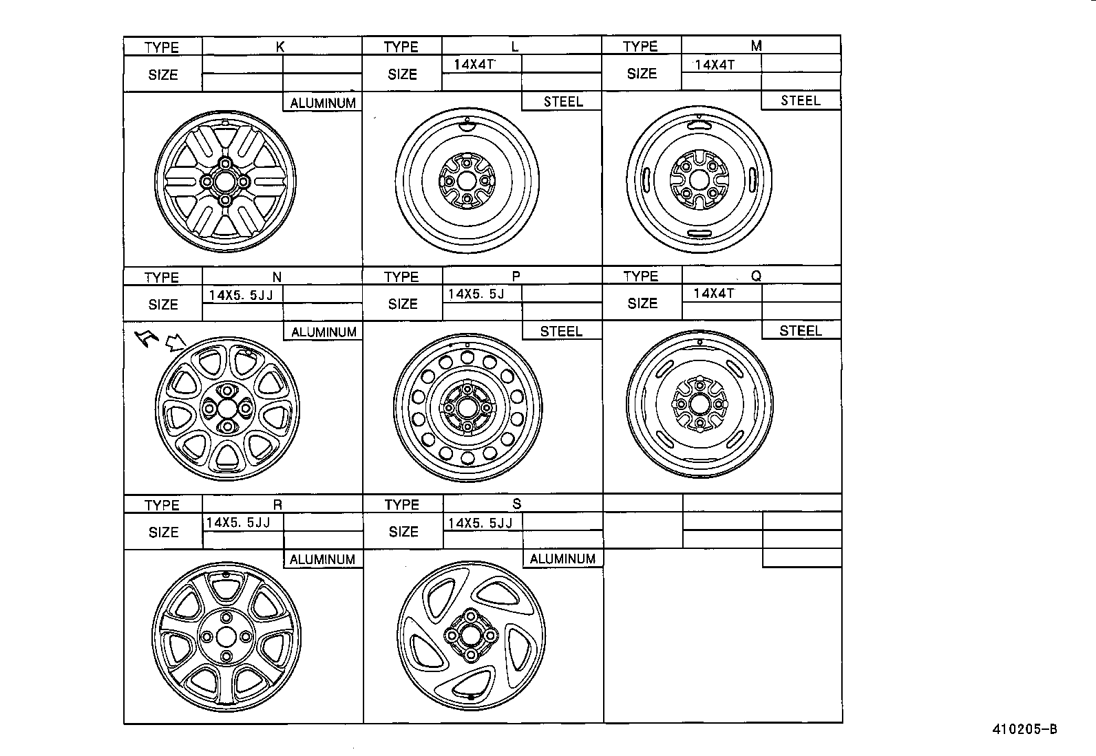  LVN CRE TRN MRN |  DISC WHEEL WHEEL CAP