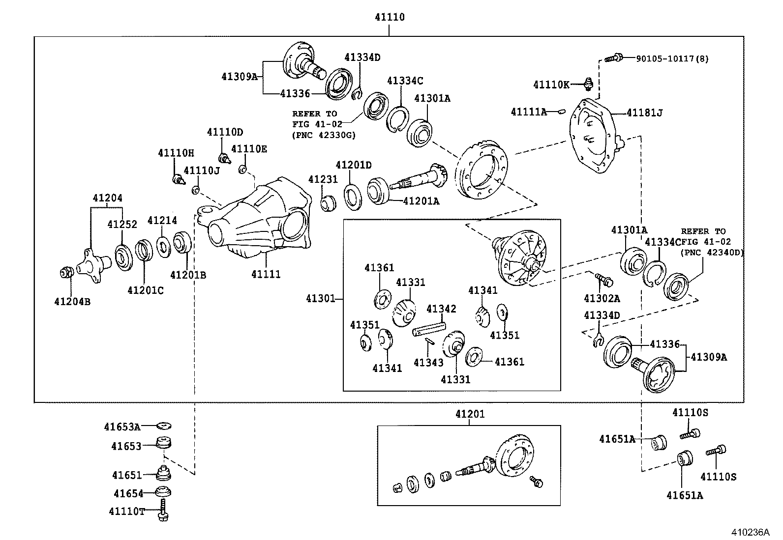  CELSIOR |  REAR AXLE HOUSING DIFFERENTIAL
