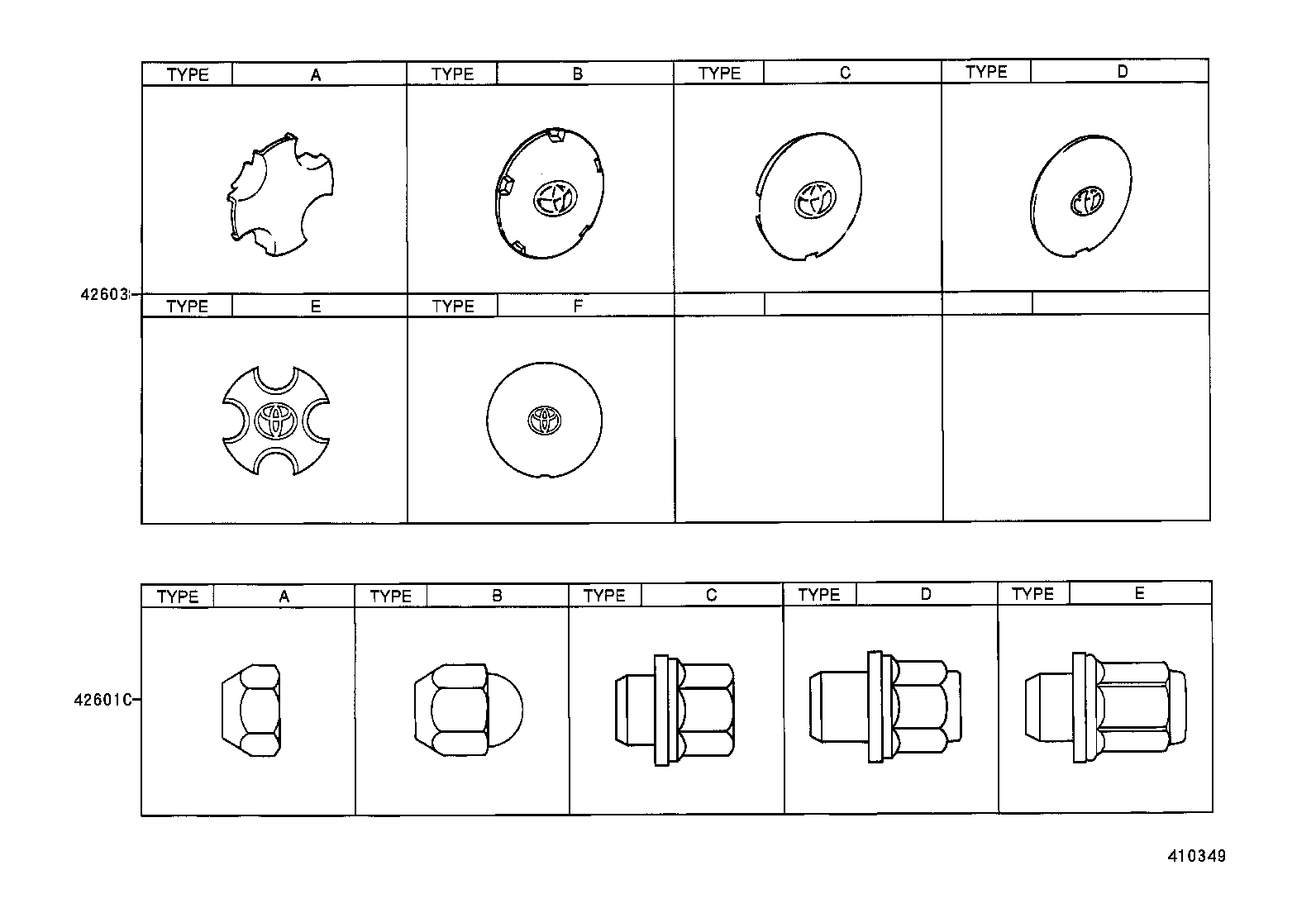  LVN CRE TRN MRN |  DISC WHEEL WHEEL CAP