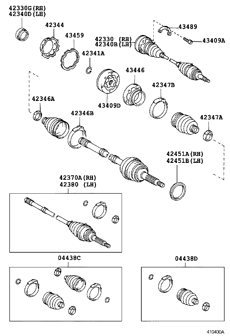  SUPRA |  REAR AXLE SHAFT HUB