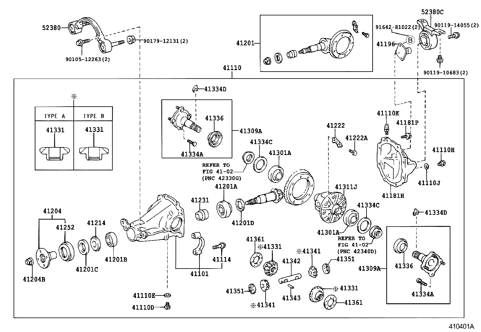  RAV4 |  REAR AXLE HOUSING DIFFERENTIAL