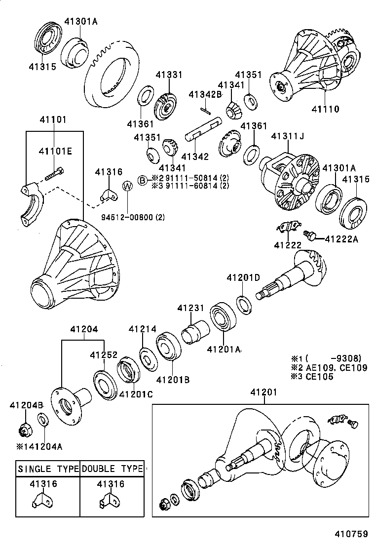  SPRINTER |  REAR AXLE HOUSING DIFFERENTIAL