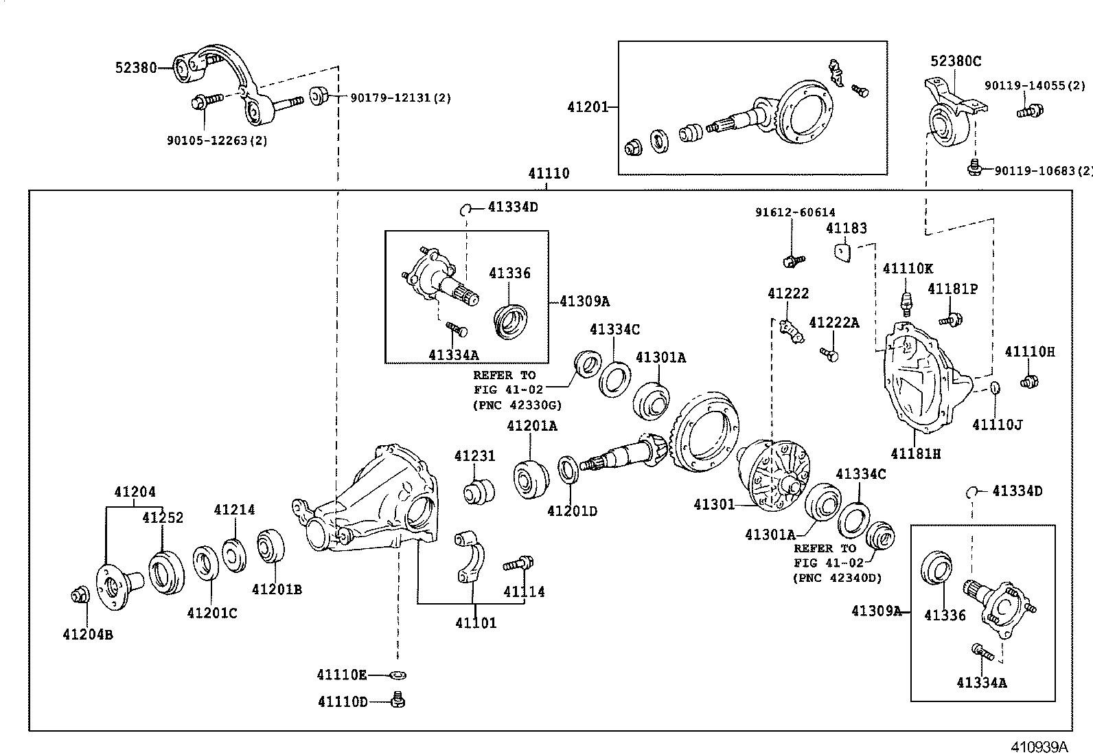  RAV4 |  REAR AXLE HOUSING DIFFERENTIAL