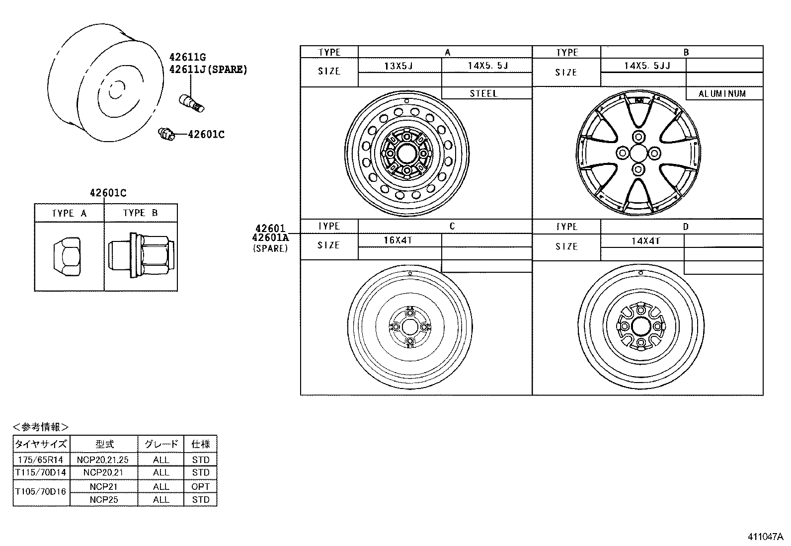 FUN CARGO |  DISC WHEEL WHEEL CAP