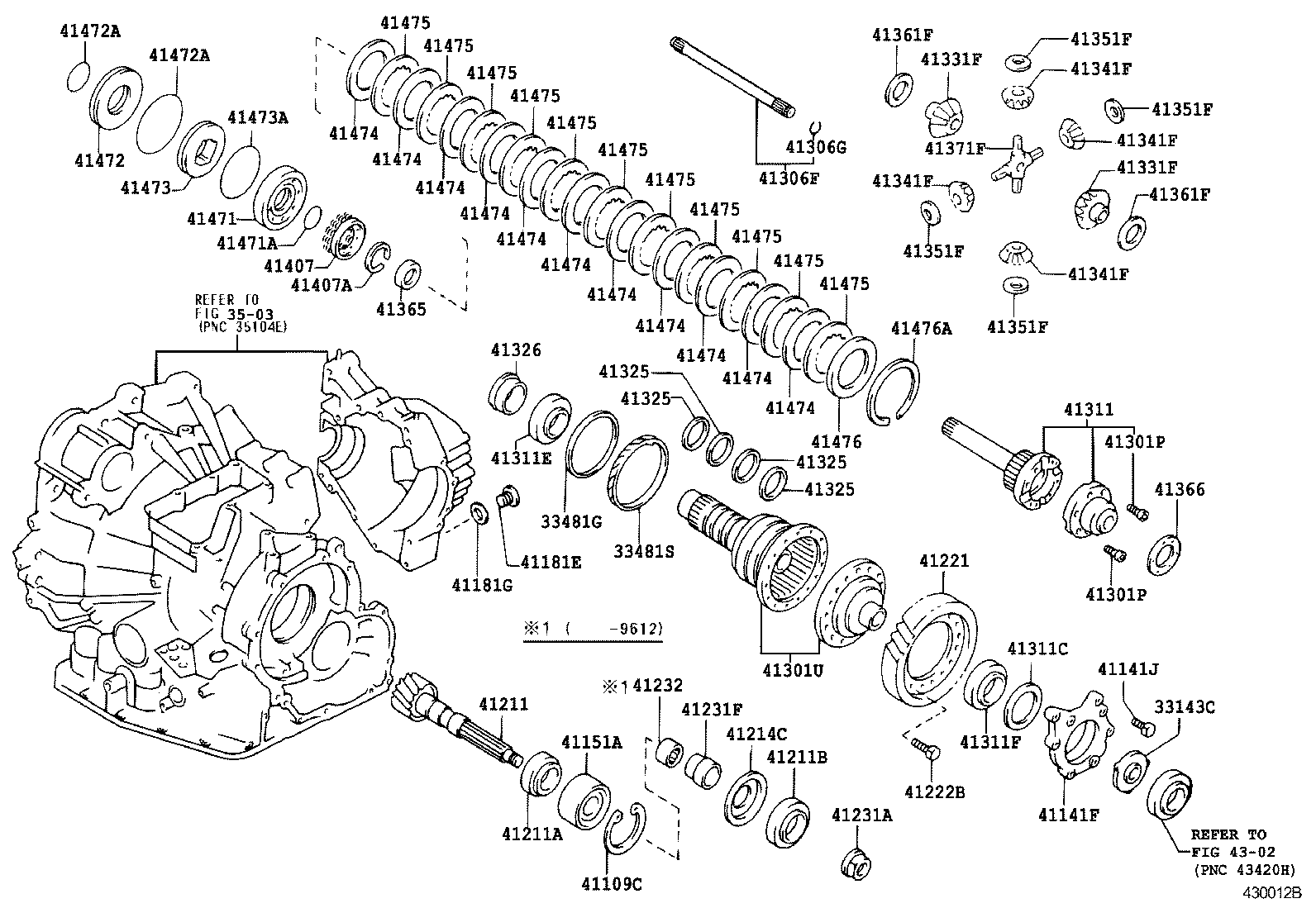 IPSUM |  FRONT AXLE HOUSING DIFFERENTIAL