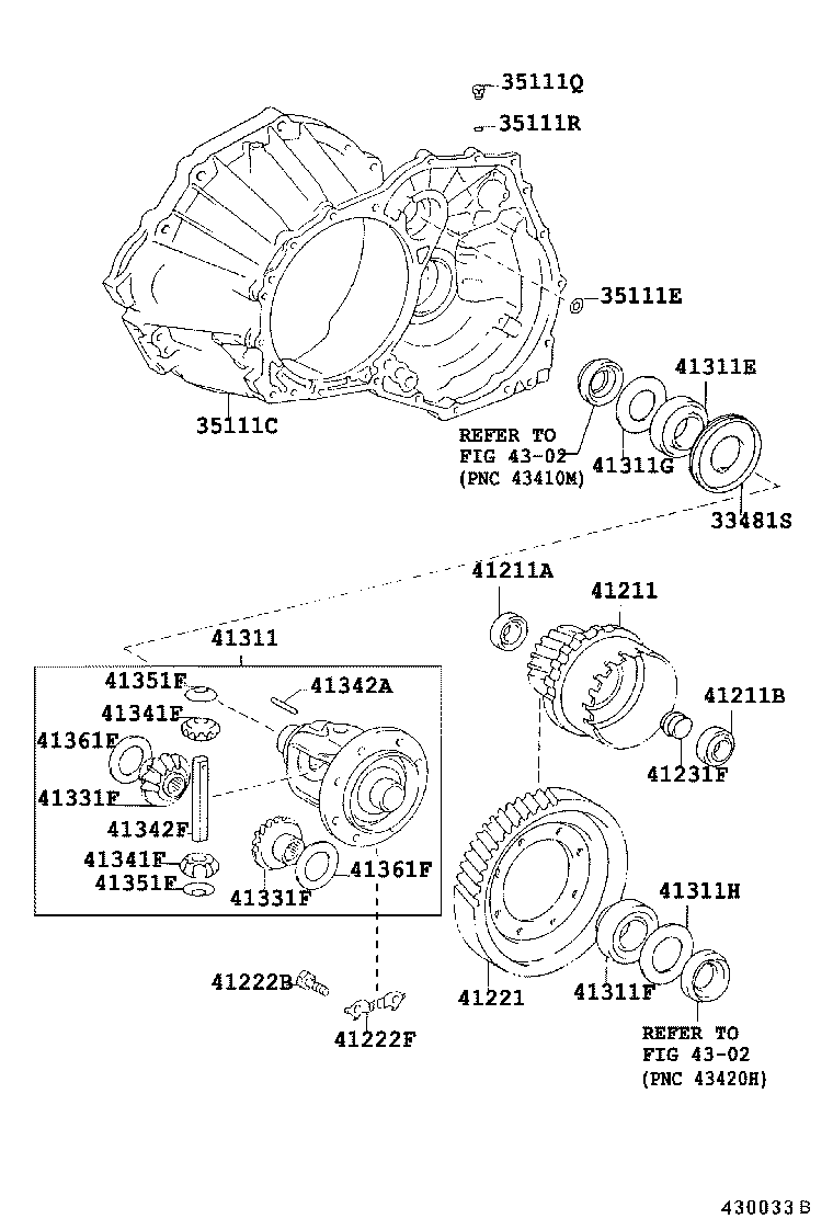 RAV4 |  FRONT AXLE HOUSING DIFFERENTIAL