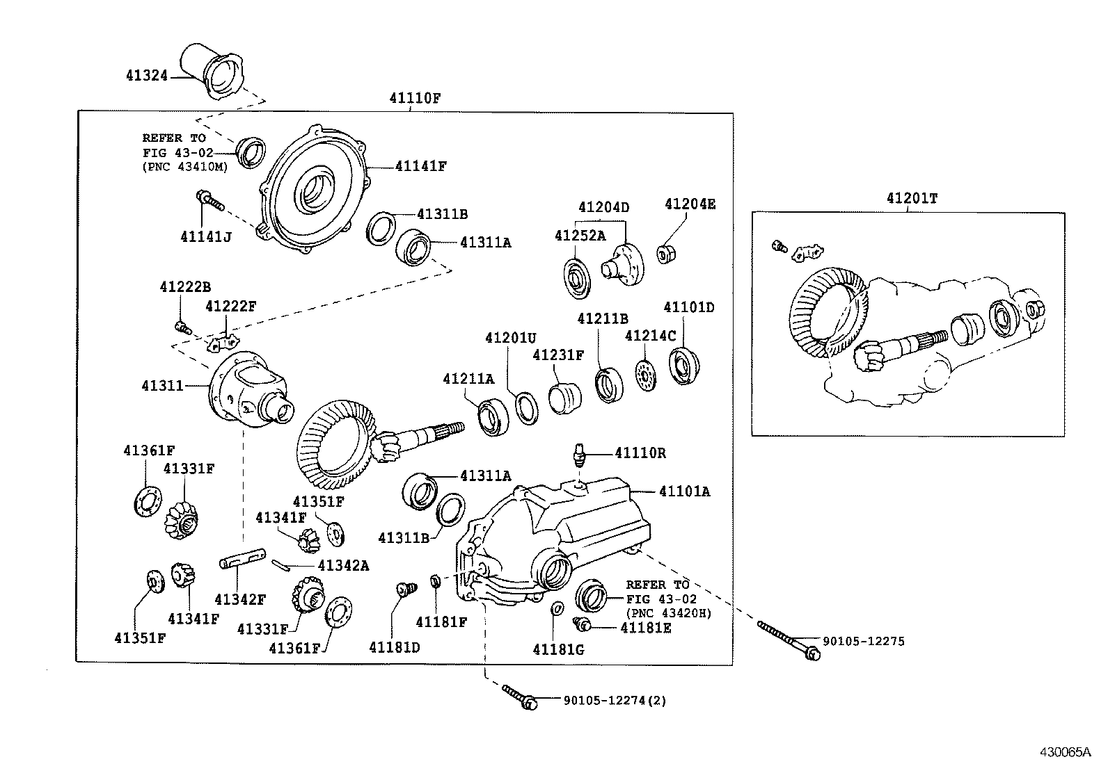  CHASER |  FRONT AXLE HOUSING DIFFERENTIAL