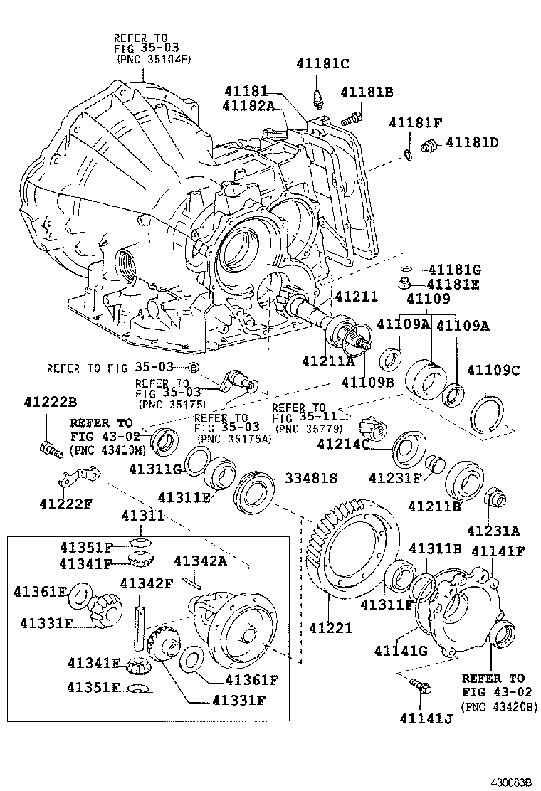  SPRINTER |  FRONT AXLE HOUSING DIFFERENTIAL
