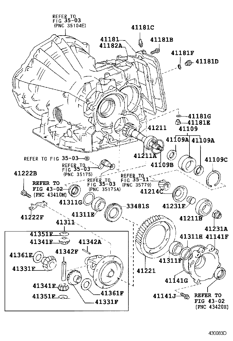  SPRINTER |  FRONT AXLE HOUSING DIFFERENTIAL