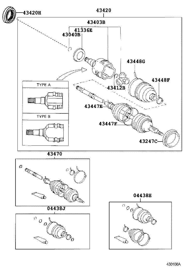  SPRINTER |  FRONT DRIVE SHAFT