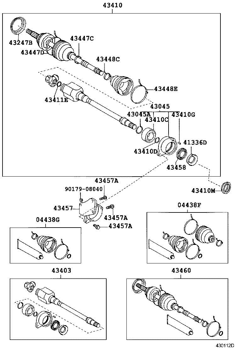  SPRINTER |  FRONT DRIVE SHAFT