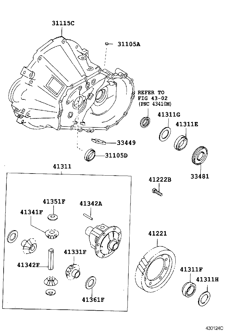 SPRINTER | FRONT AXLE HOUSING DIFFERENTIAL