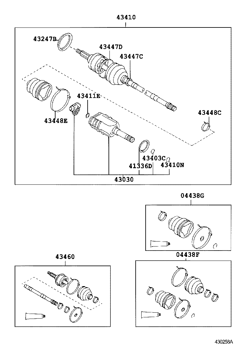  RAV4 |  FRONT DRIVE SHAFT