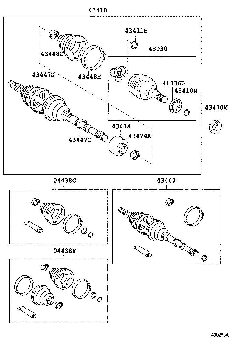 PRIUS |  FRONT DRIVE SHAFT