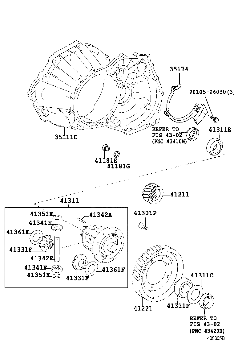  MARK 2 WG |  FRONT AXLE HOUSING DIFFERENTIAL
