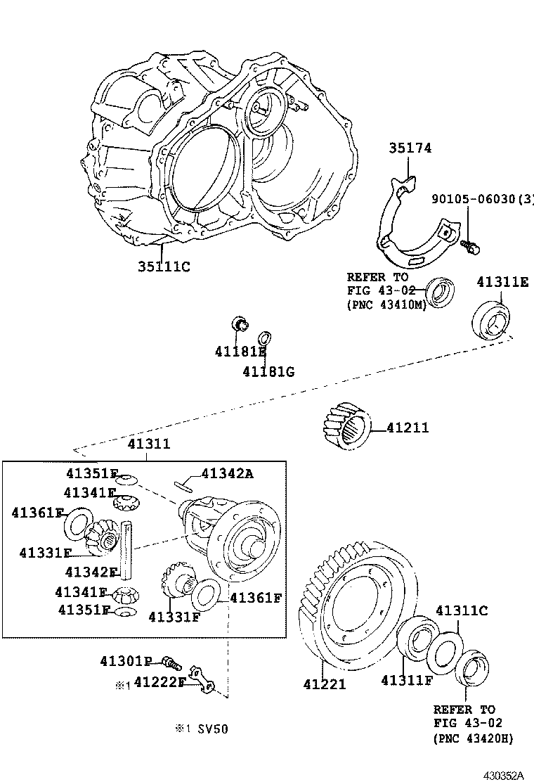  VISTA VISTA ARDEO |  FRONT AXLE HOUSING DIFFERENTIAL
