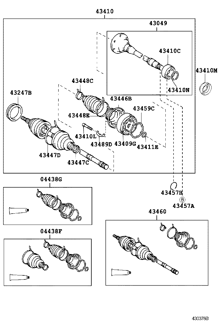  MARK 2 WG |  FRONT DRIVE SHAFT