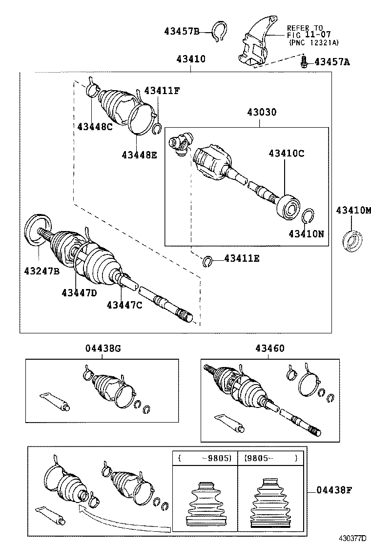  MARK 2 WG |  FRONT DRIVE SHAFT