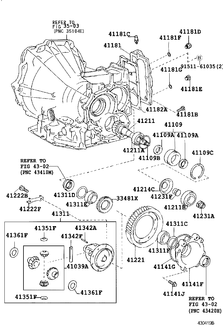  MARK 2 WG |  FRONT AXLE HOUSING DIFFERENTIAL