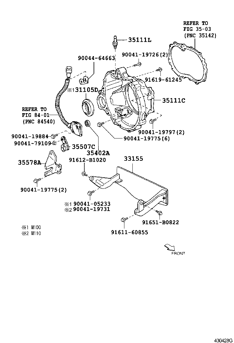  DUET |  FRONT AXLE HOUSING DIFFERENTIAL