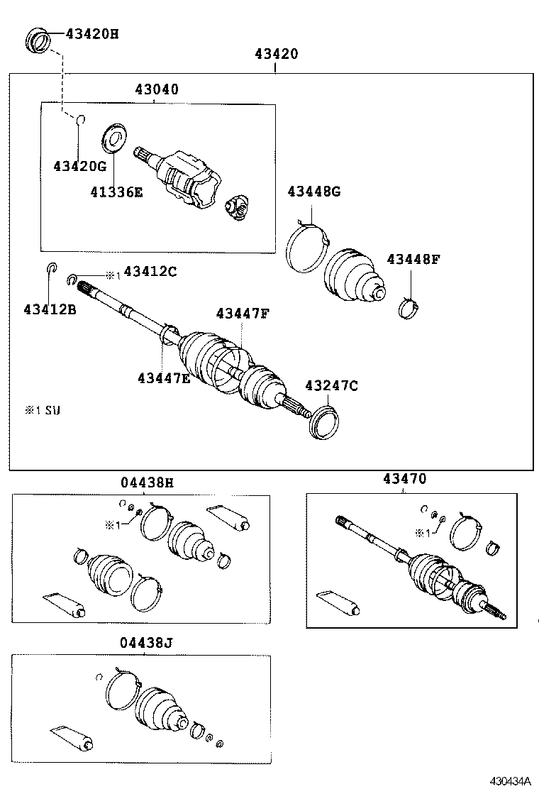  NADIA |  FRONT DRIVE SHAFT