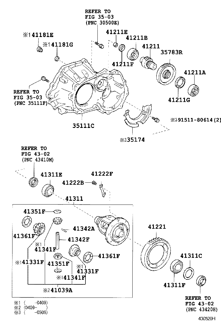  PLATZ |  FRONT AXLE HOUSING DIFFERENTIAL