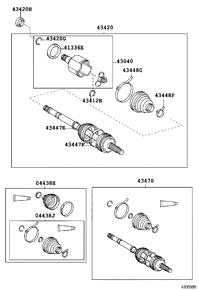 FUN CARGO |  FRONT DRIVE SHAFT