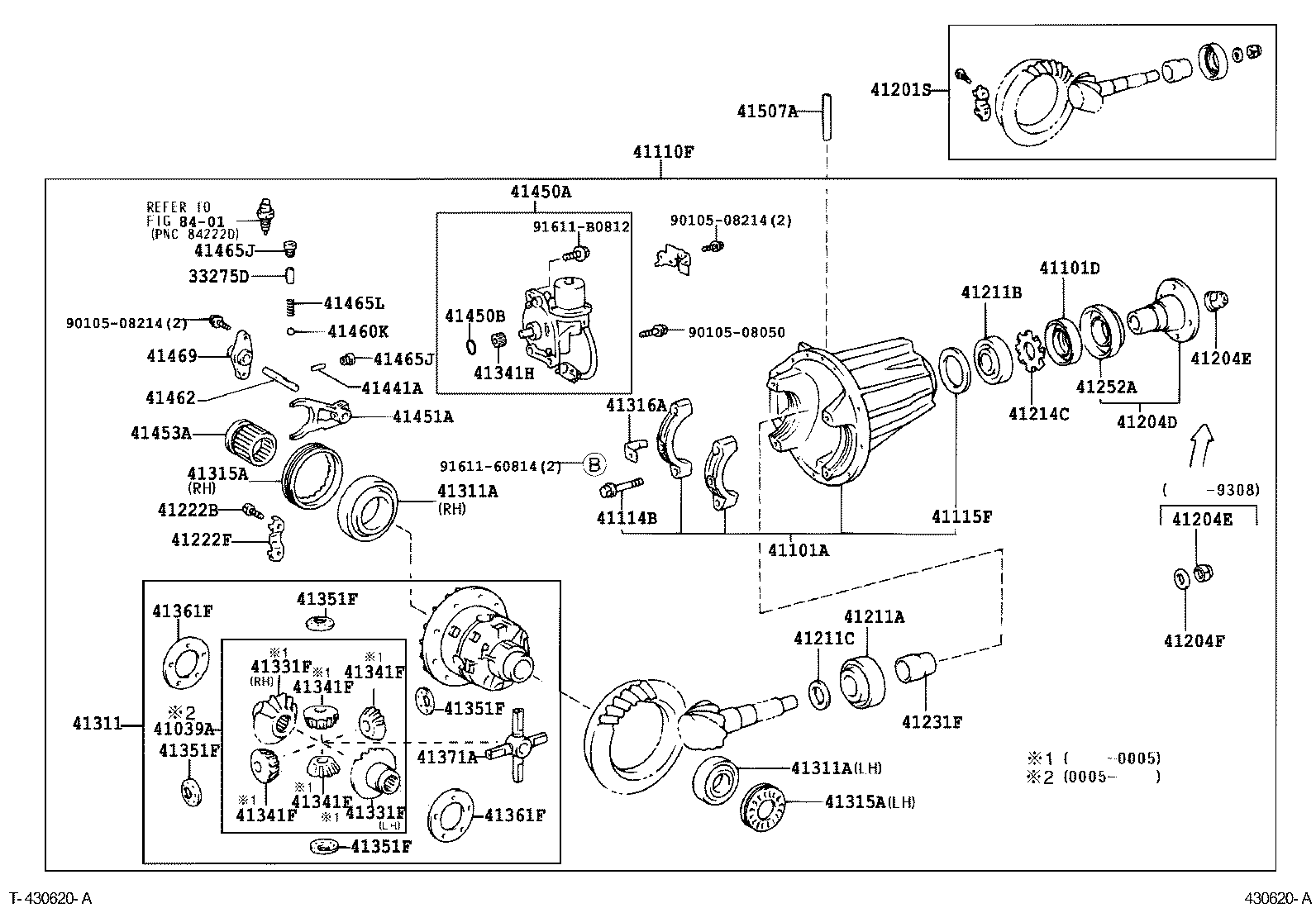  LAND CRUISER S T H T |  FRONT AXLE HOUSING DIFFERENTIAL