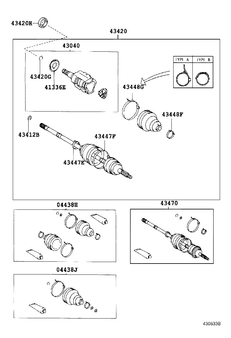  RAV4 J L |  FRONT DRIVE SHAFT