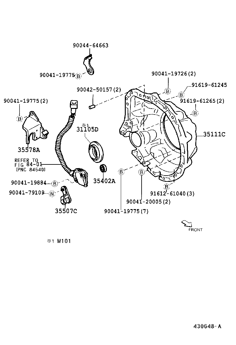  DUET |  FRONT AXLE HOUSING DIFFERENTIAL
