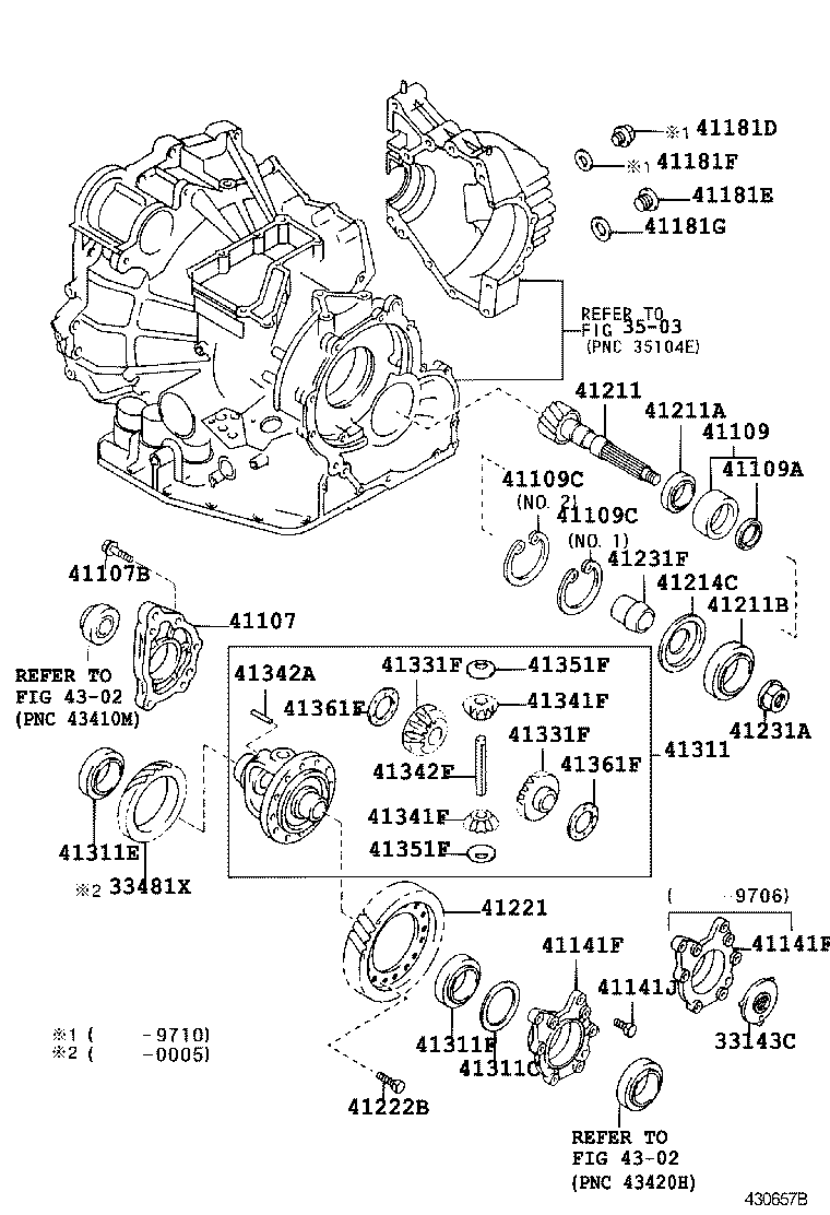  WINDOM |  FRONT AXLE HOUSING DIFFERENTIAL