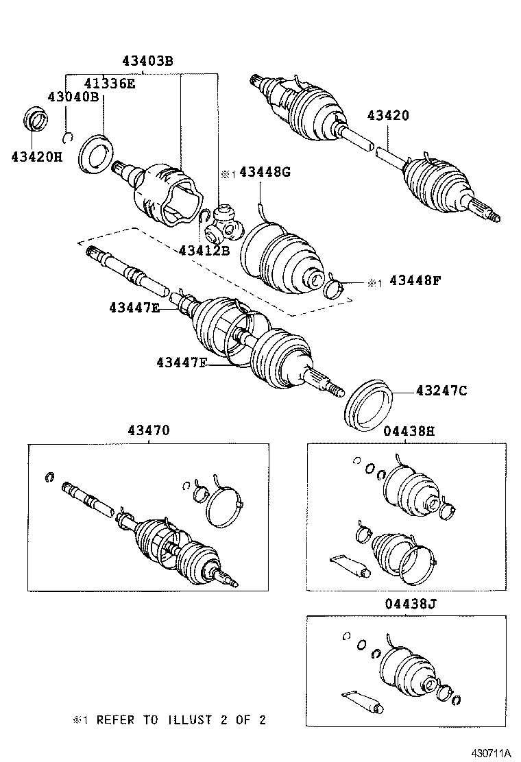  SPRINTER |  FRONT DRIVE SHAFT
