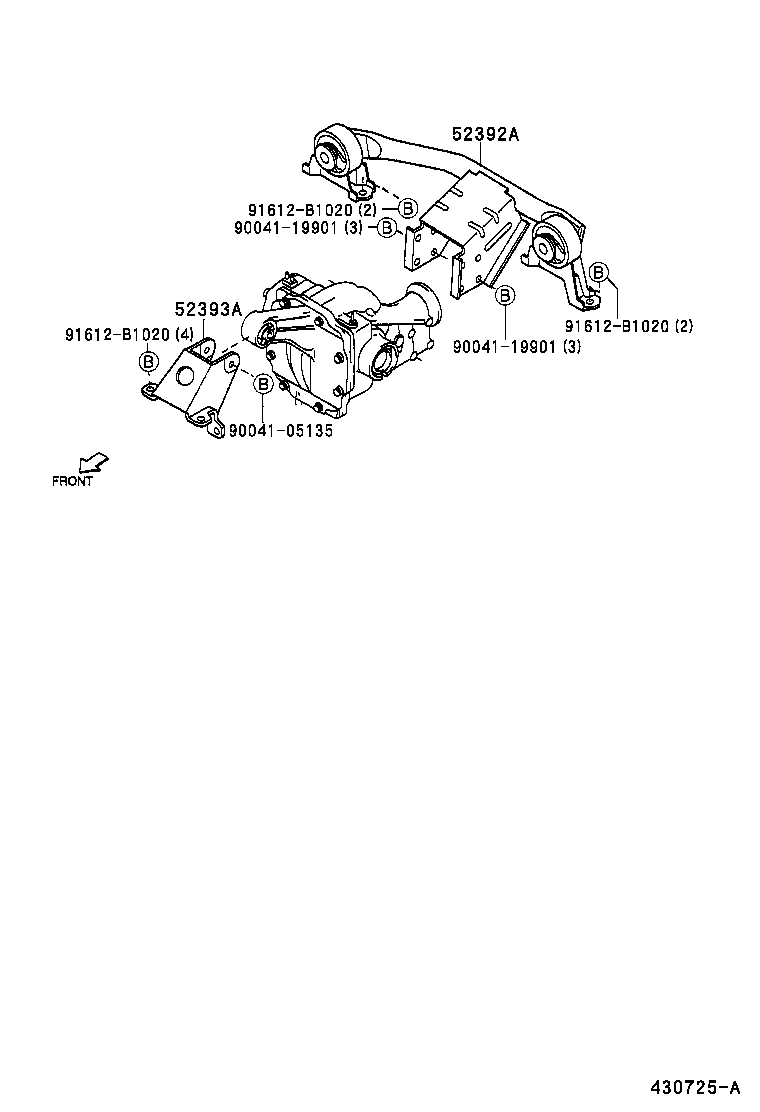  SPARKY |  FRONT AXLE HOUSING DIFFERENTIAL