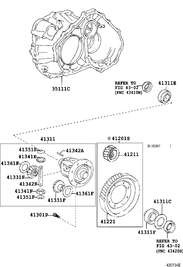  WINDOM |  FRONT AXLE HOUSING DIFFERENTIAL