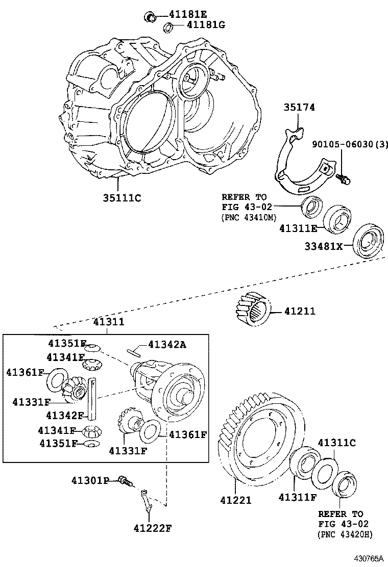  WILL VS |  FRONT AXLE HOUSING DIFFERENTIAL