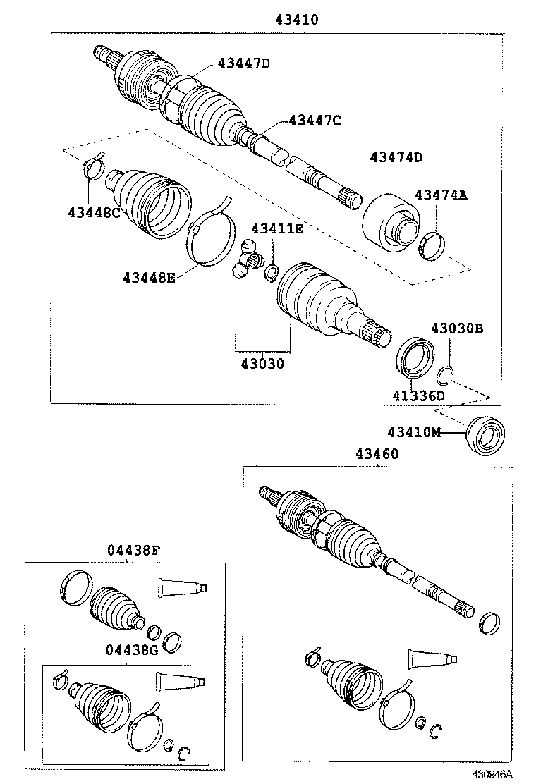  VITZ |  FRONT DRIVE SHAFT