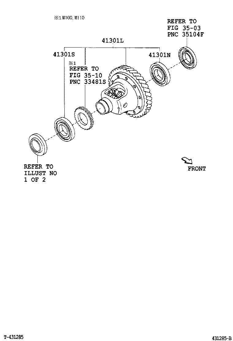  DUET |  FRONT AXLE HOUSING DIFFERENTIAL